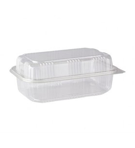 Sızdırmaz Yüksek Kapaklı 1000 gr Plastik Kap 100 Adet 65435