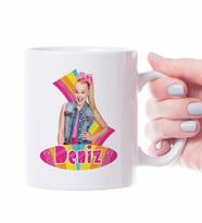 BK Gift Kişiye Özel Jojo Siwa Beyaz Kupa Bardak 1