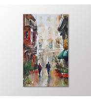 Arty Tablo Suluboya Sokak Tablo (Karışık)