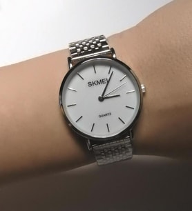 SKMEI 1567 Kadın Kol Saati (Gümüş)