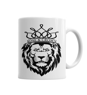 The Lion King Branca Masculina e Feminina Kupa Bardak Porselen