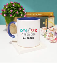 Komiser Yardımcısı Kupa Bardak Lacivert