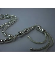 Gümüş Tesbih Arpakesim Küçükboy 15gr
