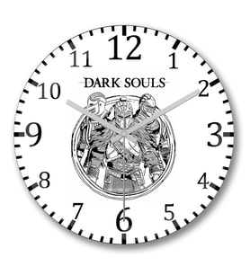 Dark Souls Duvar Saati Bombeli Gercek Cam