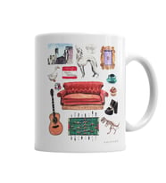 Friends Central Perk   Kupa Bardak Porselen