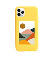 Sarı Lansman Telefon Kılıfı Iphone 11 Pro Max