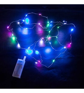 Pilli Renkli Peri Led - 3 Metre+30 adet fotoğraf baskı hediyeli