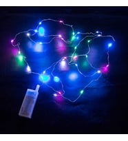 Pilli Renkli Peri Led - 3 Metre+30 adet fotoğraf baskı hediyeli