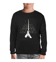 Star Wars - Blade Siyah Çocuk Sweatshirt