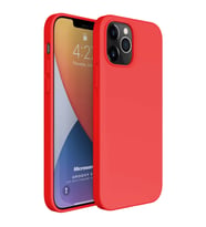 Microsonic Apple iPhone 12 Pro Max Kılıf Groovy Soft Kırmızı