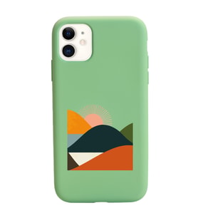 Yeşil Lansman Telefon Kılıfı Iphone 11