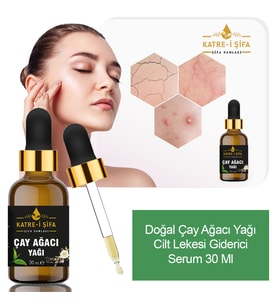 Katre-i Şifa Doğal Cilt Serumu Çay Ağacı Yağı 30 ml