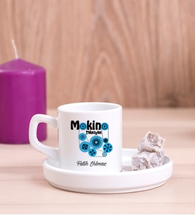 Makine Teknisyeni Concept Türk Kahvesi Fincanı