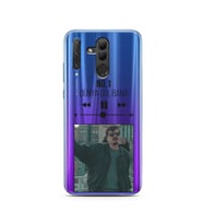 No.1 Mp3 Tasarımlı Süper Şeffaf Silikon Telefon Kılıfı Huawei Honor 20 Lite