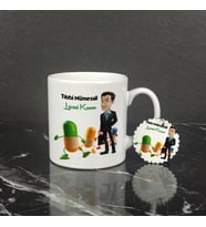 Tıbbi Mümessil Kupa Bardak ve Anahtarlık Set