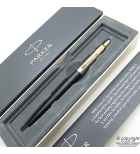 Parker Jotter Mat Siyah GT Tükenmez Kalem  İsme Özel Kalem  Hediyelik Kalem