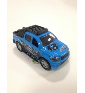 Fast Racer High Simulation Metal Çek Bırak Araba Canlı Renkler K137A25 MAVİ