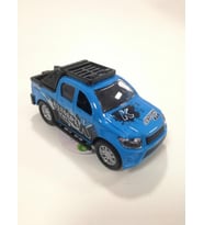 Fast Racer High Simulation Metal Çek Bırak Araba Canlı Renkler K137A25 MAVİ