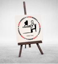 BK Gift Kişiye Özel Mesleki Sistem Mühendisi Şovaleli Doğal Taş  1