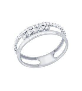 Diamond Line-Gülaylar Altın 14 Ayar Trend Yüzük