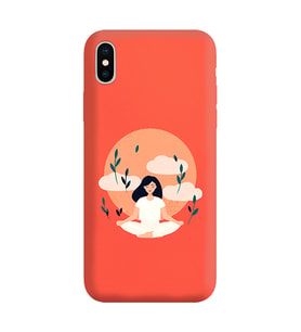 Turuncu Lansman Telefon Kılıfı Iphone XS