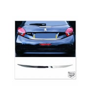 Peugeot 208 Krom Bagaj Alt Çıtası 2012 Üzeri P.Çelik HB