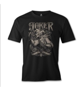 Joker Siyah Erkek Tshirt