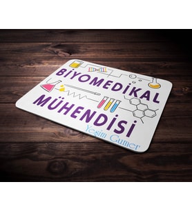 Kişiye Özel Biomedikal Mühendisi Tasarımlı Mouse Pad (Renksiz)