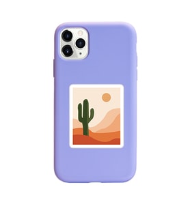 Lila Lansman Telefon Kılıfı Iphone 11 Pro Max