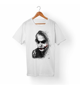 Joker Beyaz Tişört