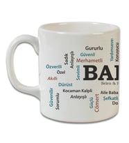 BABA Yazılı Bardak
