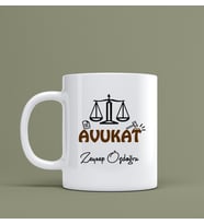 Avukat Kupa Bardak Kişiye Özel Hediye S27