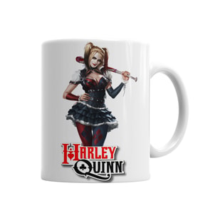 Harley  Quinn Kupa Bardak Porselen