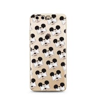 Mickey Tasarımlı Süper Şeffaf Silikon Telefon Kılıfı Huawei P10    