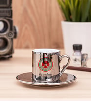 İnfaz Koruma Memuru Silver Türk Kahvesi Fincanı