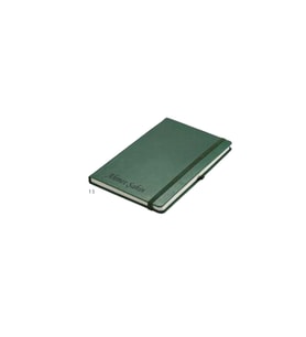 Termoderi Kapaklı Defter ( 13 x 21 cm ) (Koyu Yeşil)