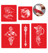 Doğruluk Sembolleri Şablon Seti Tattoo SPREYSİZ