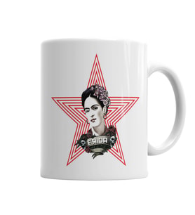 Frida Kahlo Kupa Bardak Porselen