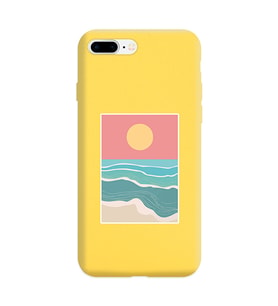 Sarı Lansman Telefon Kılıfı Iphone 8 Plus