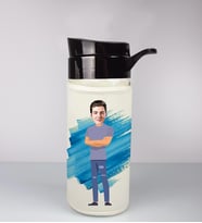 Kişiye Özel Karikatürize Matara 94305