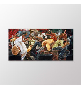 Arty Tablo Müzisyenler Tablo (Karışık)