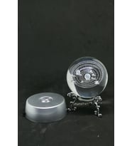 Standlı ve Işıklı Güneş Sistemi Cam Küre (Gümüş)