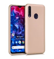 Microsonic Matte Silicone General Mobile GM 20 Pro Kılıf Gold