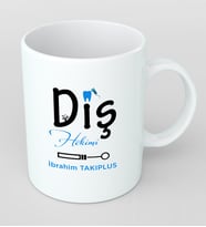Kişiye Özel Diş Hekimi Kupa Bardak