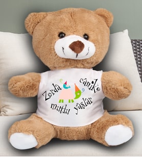 Kişiye Özel Mutlu Yaşlar Peluş Ayıcık 23cm 81891
