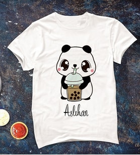 Kişiye Özel Panda Tişörtü