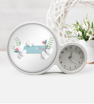 BK Gift Kişiye Özel Sevgililer Günü Saatli Sihirli Led Ayna Çerçeve  15
