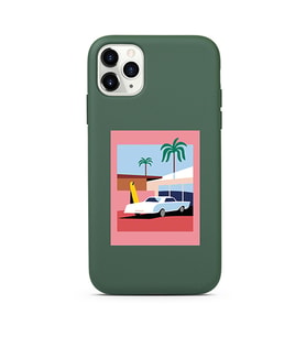 Koyu Yeşil Lansman Telefon Kılıfı Iphone 11 Pro Max