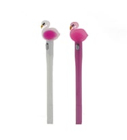 2 Adet Led Işıklı Flamingo Tükenmez Kalem