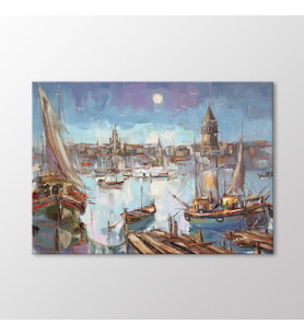 Arty Tablo Galata Tablo (Karışık)